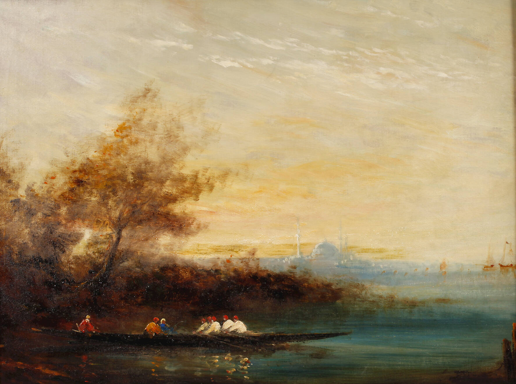 Alf Bachmann, Konstantinopel mit Hagia Sophia