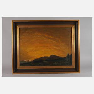 Robert Büchtger, Abendlandschaft