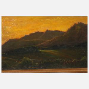 Robert Büchtger, Abendlandschaft