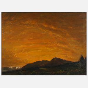 Robert Büchtger, Abendlandschaft