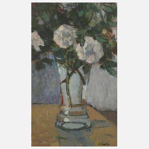 Sabine Curio, „Rosen im Glas“