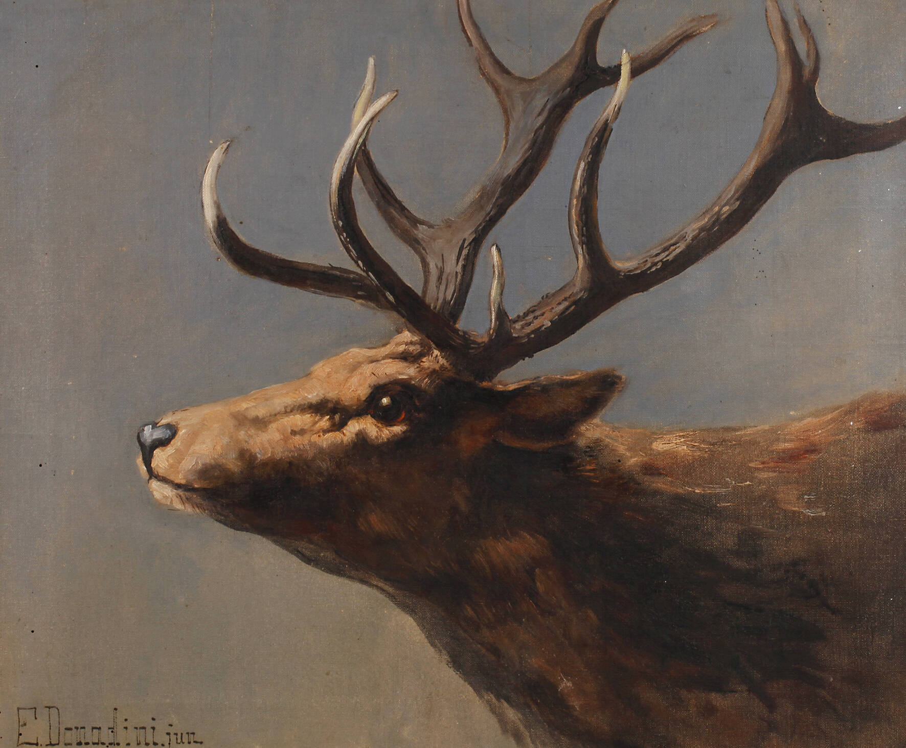 Ermenegildo Carlo Donadini, Hirschportrait