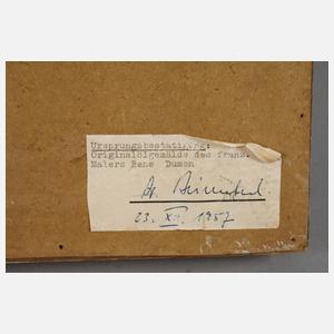 Rene Dumon, Damenportrait