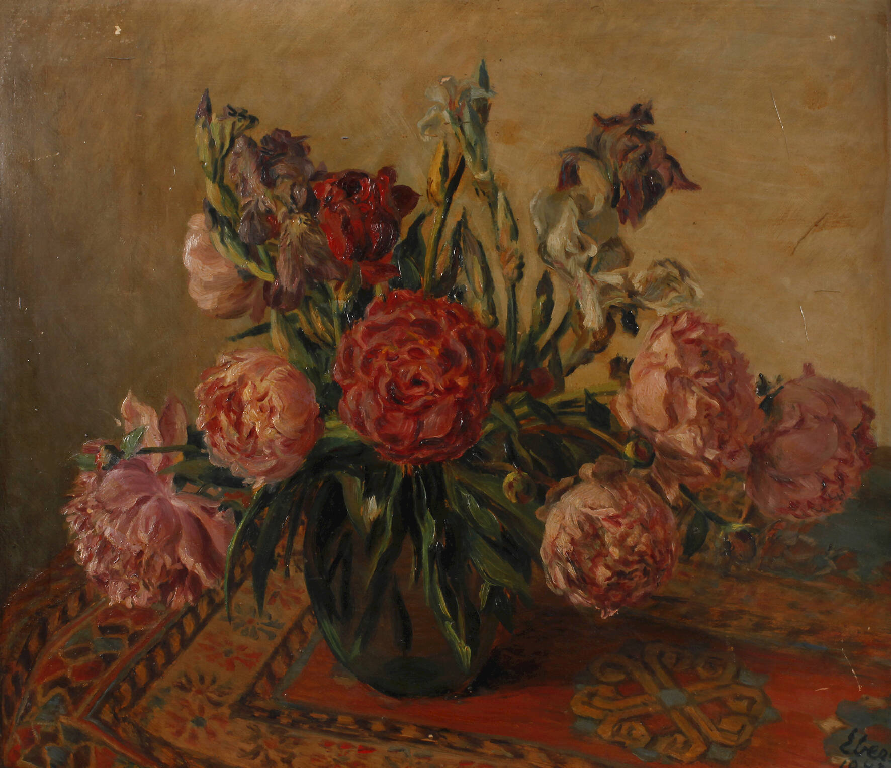 Hermann Ebers, Blumenstillleben