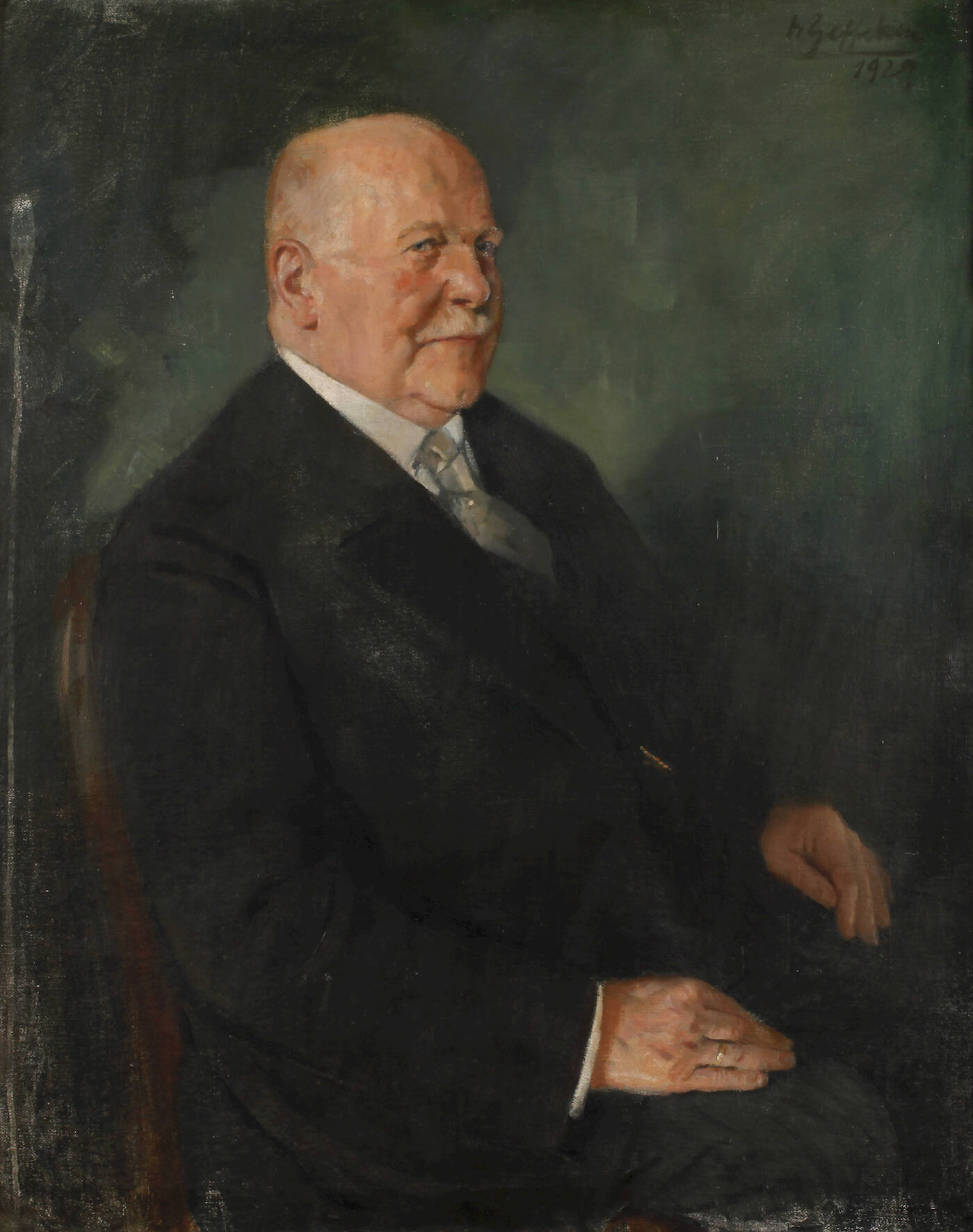 Prof. Walter Geffcken, Herrenportrait