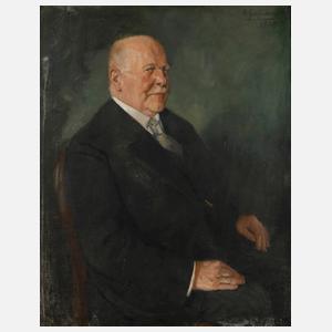Prof. Walter Geffcken, Herrenportrait