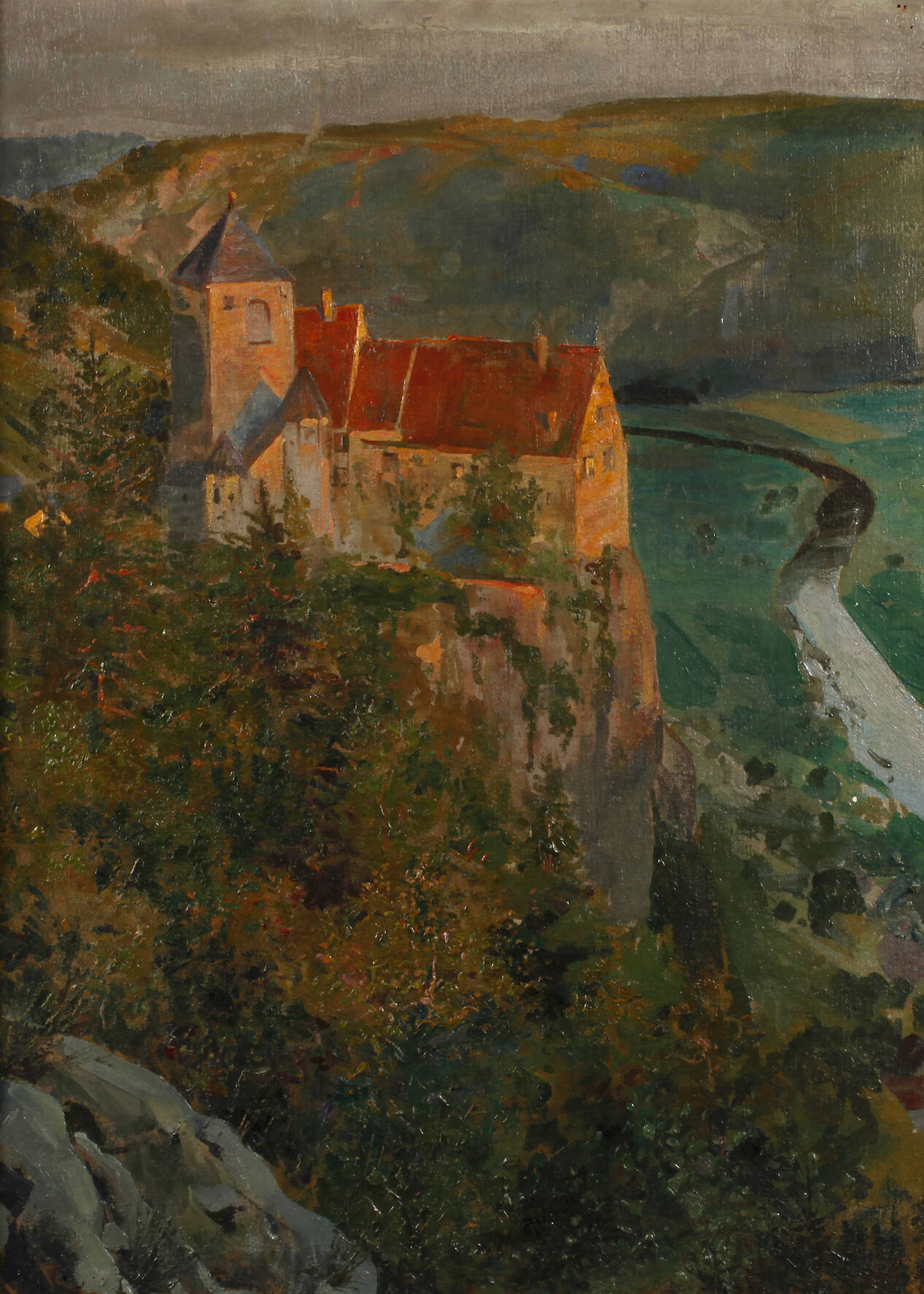 Fritz Genutat, Burg Prunn im Altmühltal