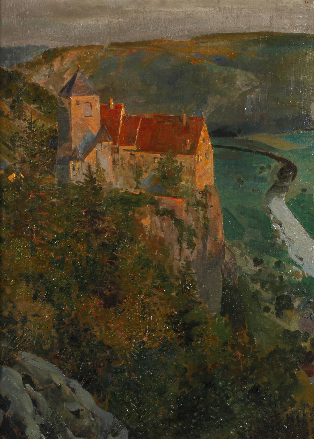 Fritz Genutat, Burg Prunn im Altmühltal