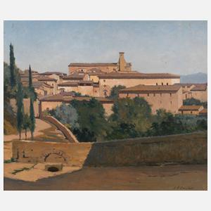 Jean Gabriel Goulinat, Mediterrane Stadtansicht