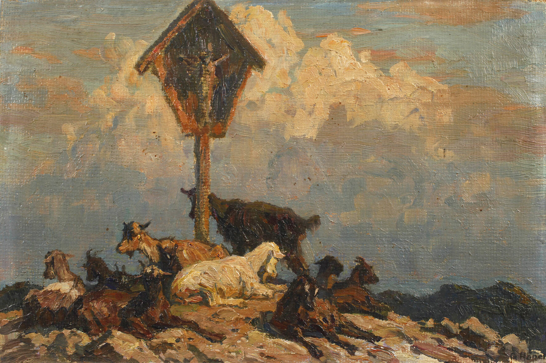 Georg Hänel, Mittagsruh