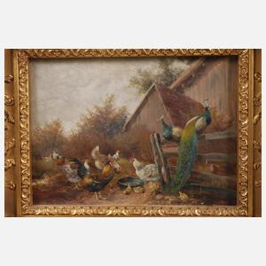 Max Hänger sen., attr., Hühnerhof