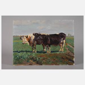 Paul Haslbauer, Rinder auf der Weide