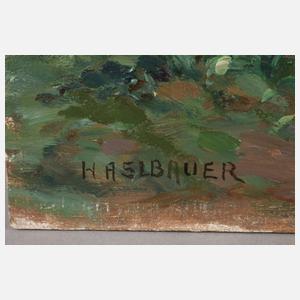 Paul Haslbauer, Rinder auf der Weide