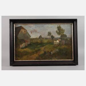 Robert von Haug, "Spielende Kinder"