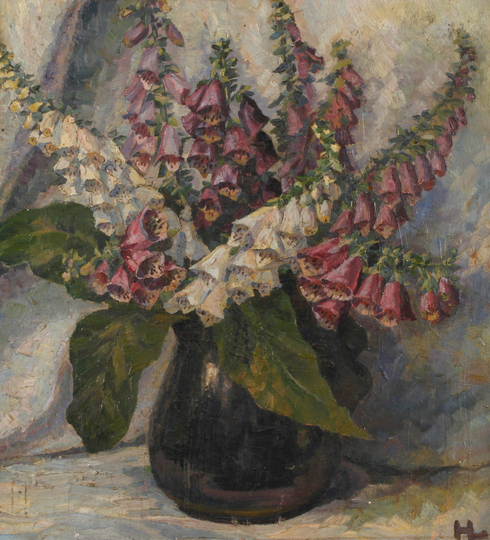 Elisabeth Herrmann, Blumenstillleben
