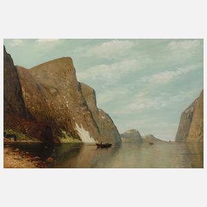 August Heydendahl, Norwegische Fjordlandschaft