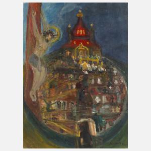 Irma Hünerfauth, Prozession