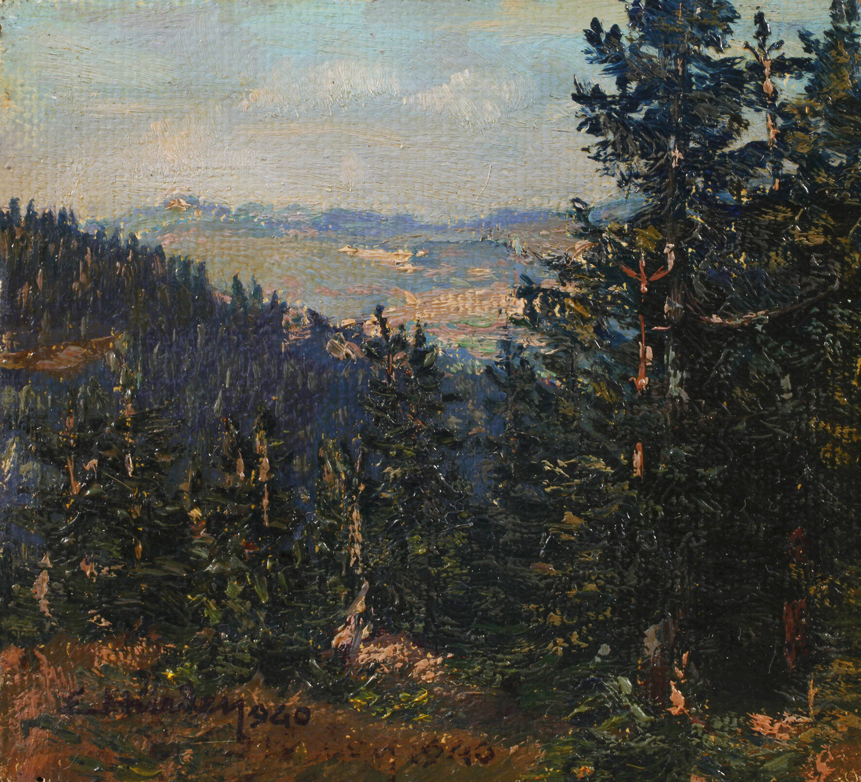 Erich Hürden, Sommer im Gebirge