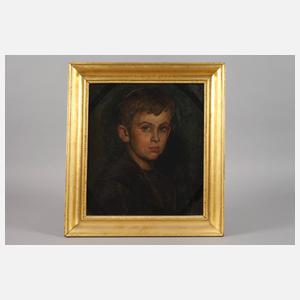 Franz Georg Kleber, attr., Jungenportrait
