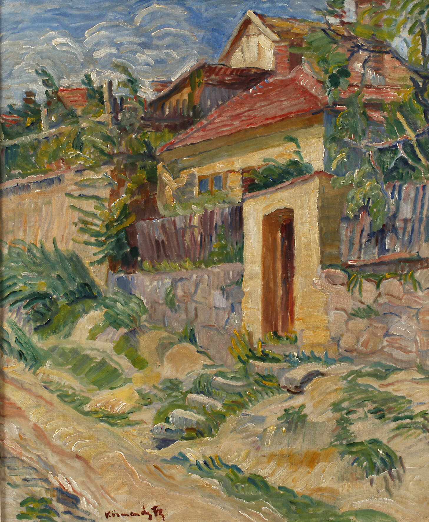 Ervin Körmendi-Frim, Dorflandschaft