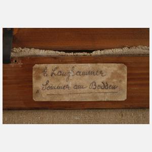 Eva Langkammer, attr., Sommer am Bodden