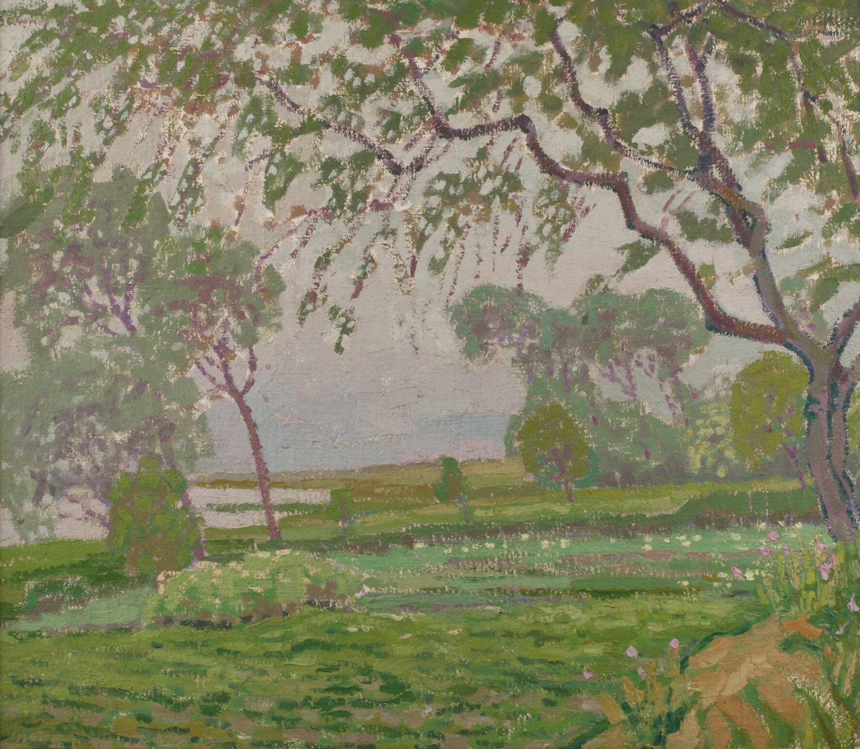 Eva Langkammer, attr., Sommer am Bodden