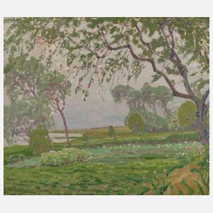 Eva Langkammer, attr., Sommer am Bodden