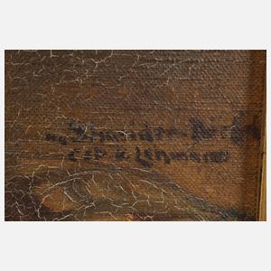 Alfred Lehmann attr., Blumenstillleben