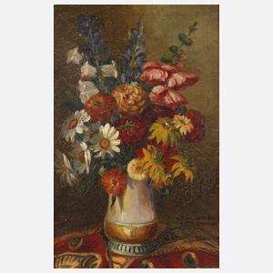 Alfred Lehmann attr., Blumenstillleben