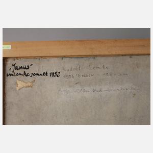 Prof. Rudolf Lemke, attr., "Janus"