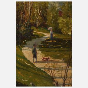 Fritz Lendner, Sommertag im Alpenvorland