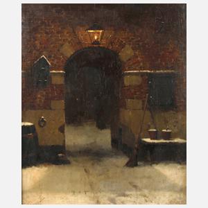 Evert Jan Ligtelijn, Nächtliche Toreinfahrt