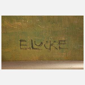 Ernst Lucke, Fischerkate am Meer