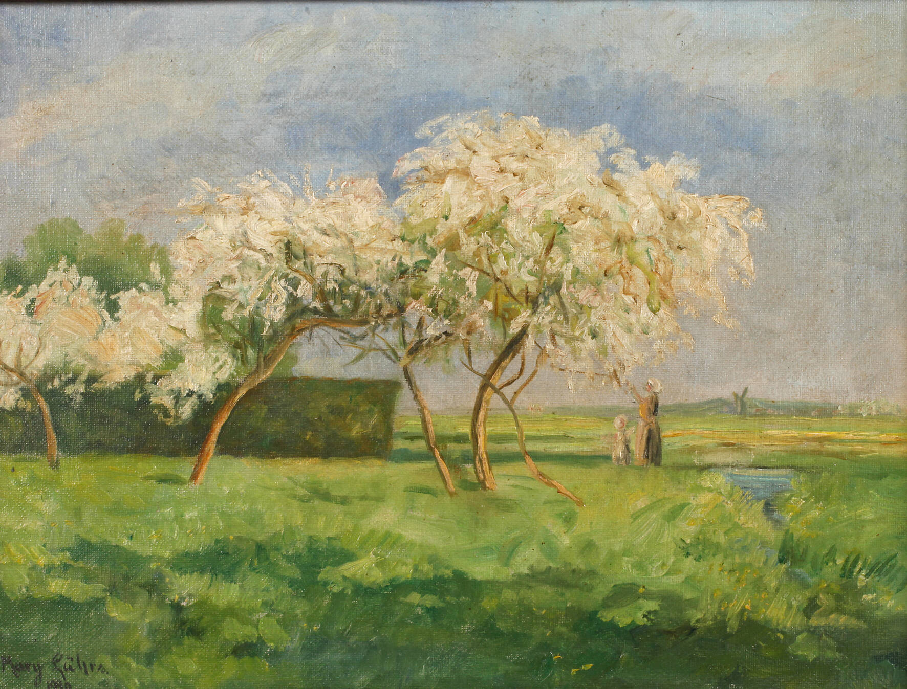 Mary Lührs, Baumblüte