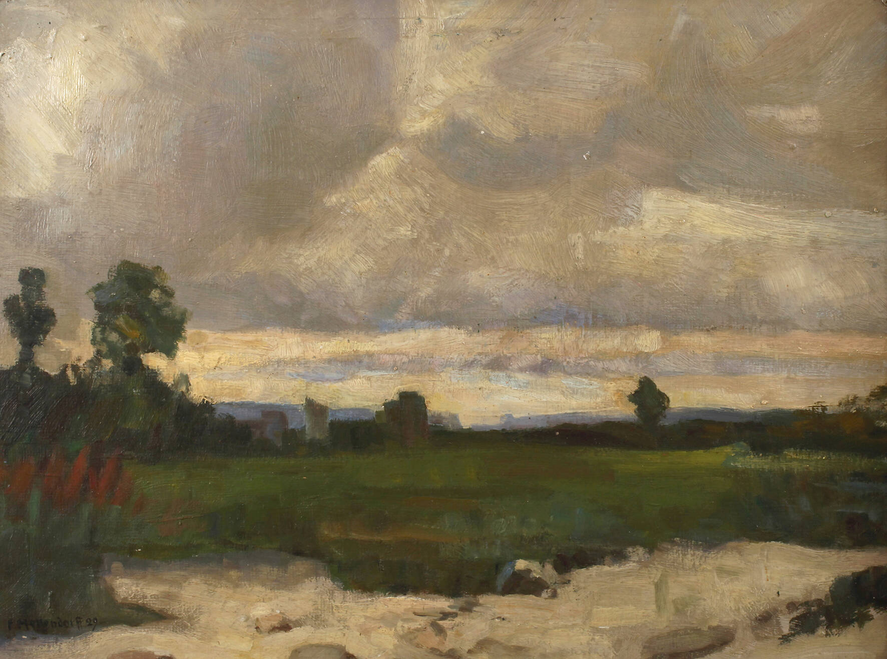 Friedrich Mellendorff, Morgen im Brandenburgischen