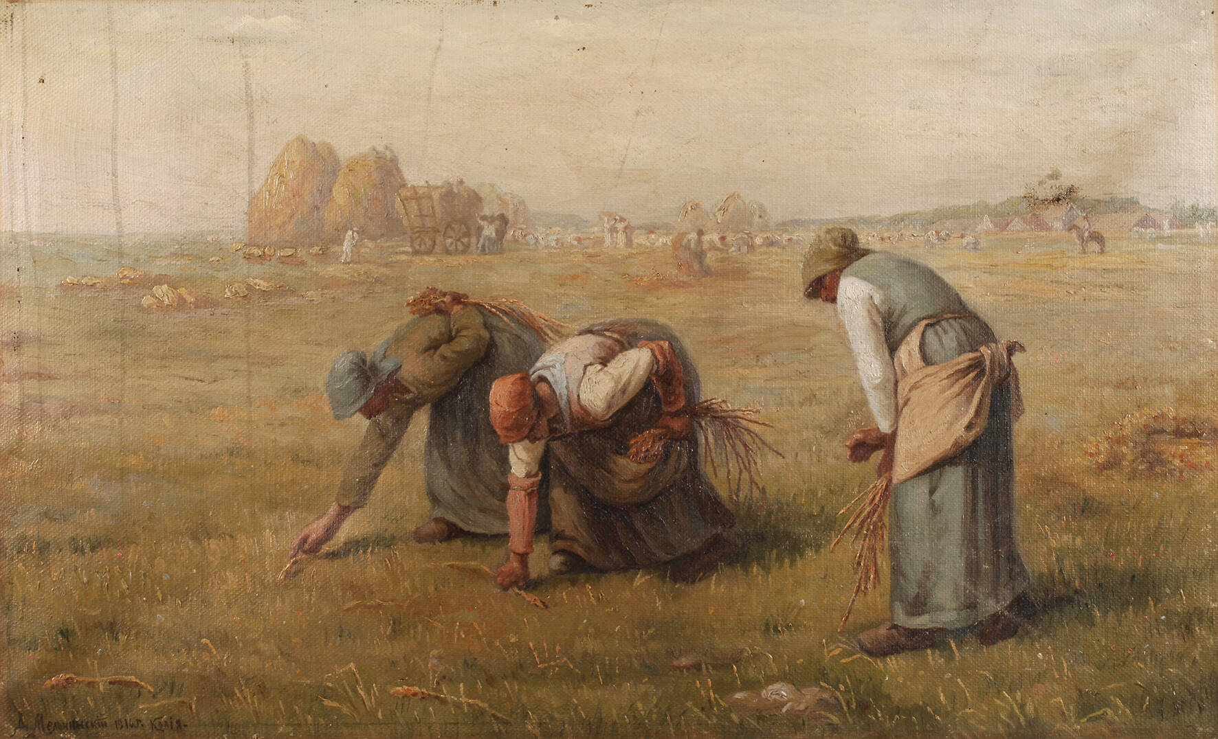 Die Ährenleserinnen nach Jean-François Millet