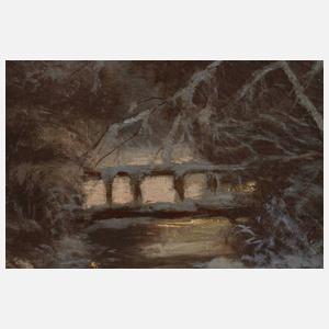 Carl Müller-Baumgarten, Winterabend