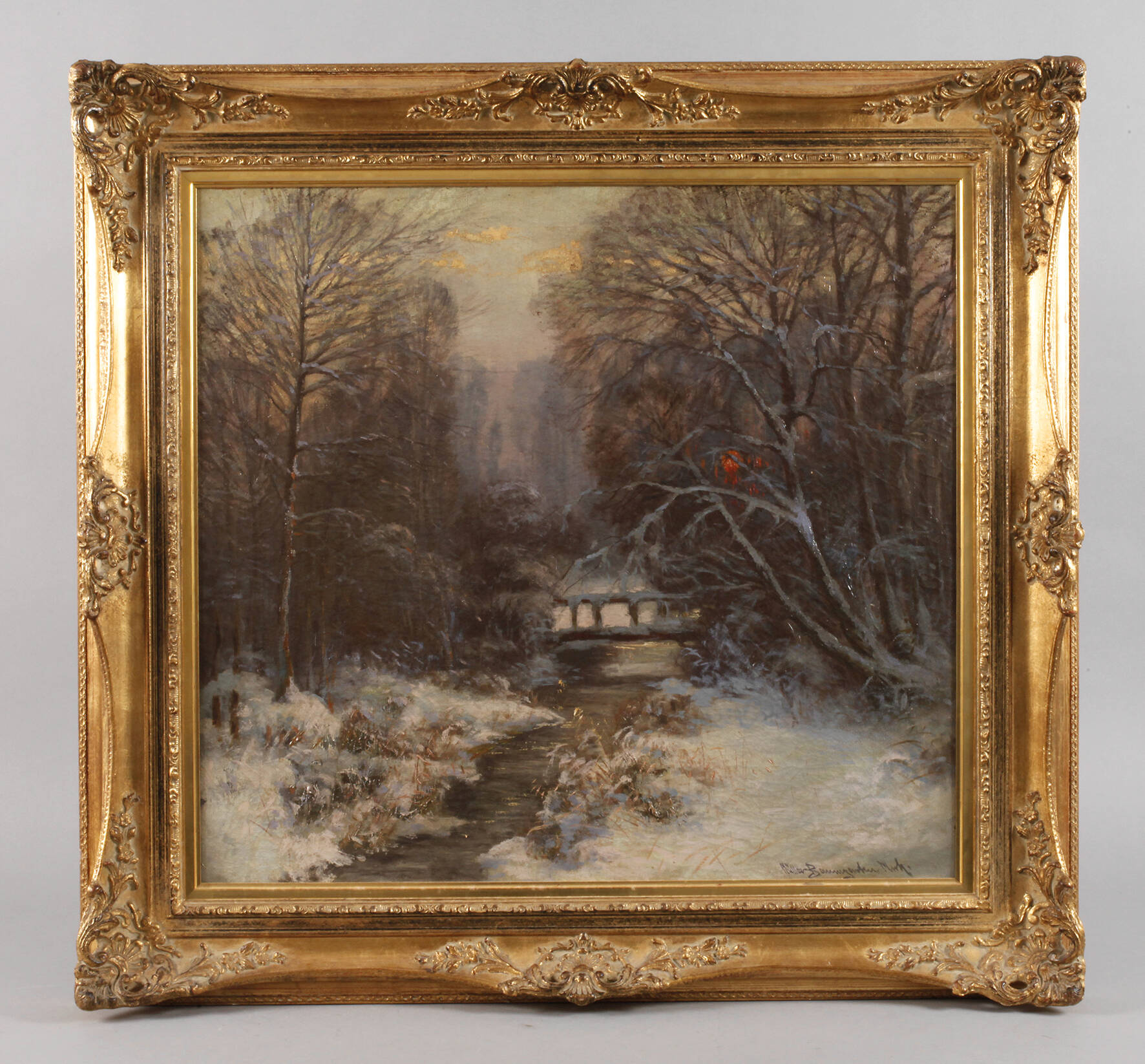 Carl Müller-Baumgarten, Winterabend