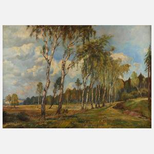 Paul G. Neidhardt, Sommerliche Birkenallee