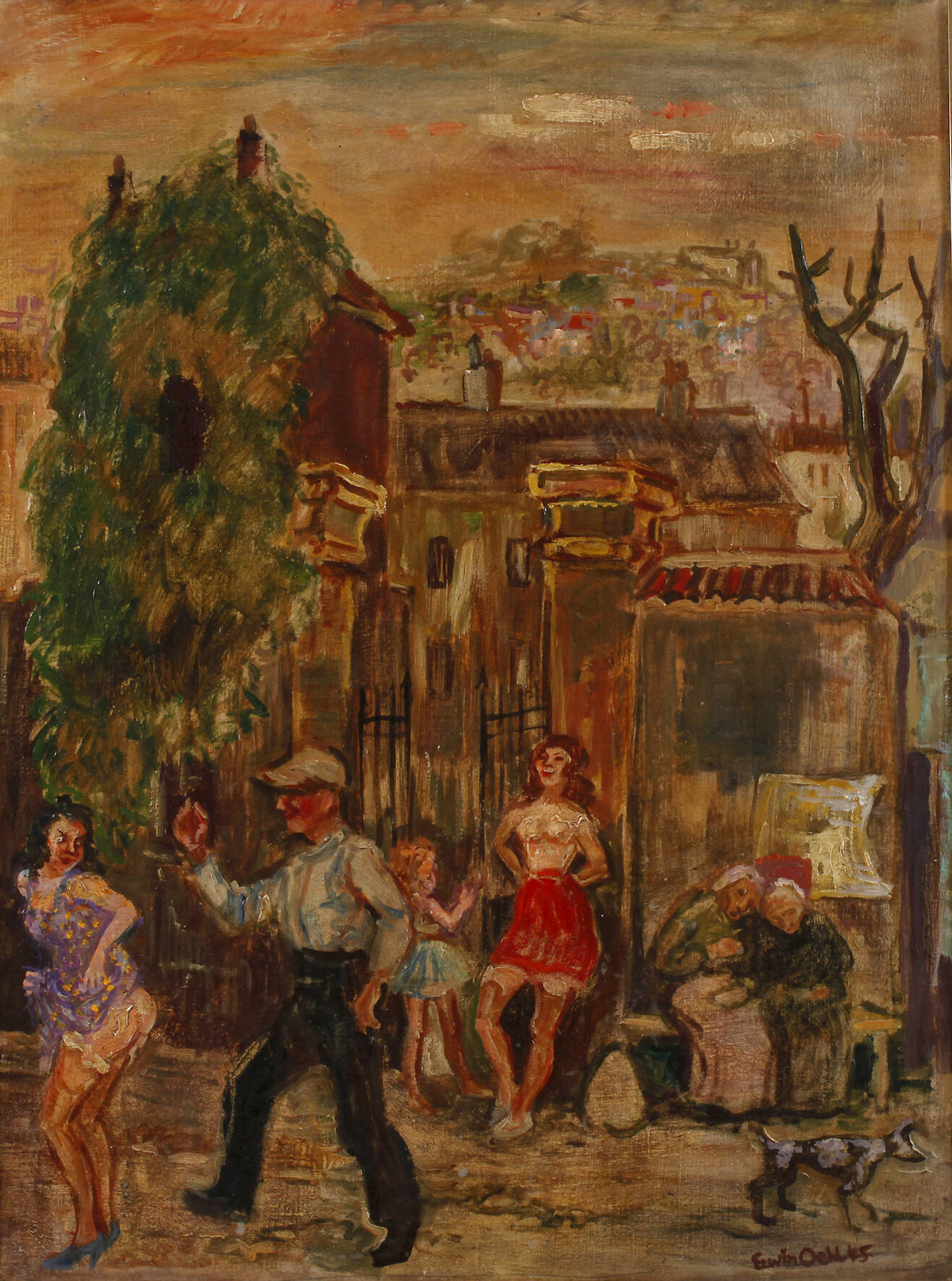 Erwin Oehl, Straßenstrich