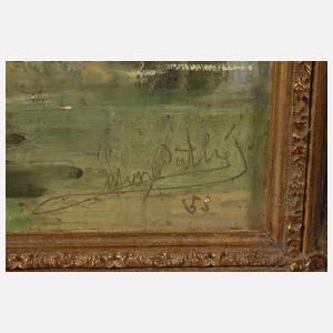 Moritz Pathé der Jüngere, Elch in sumpfiger Landschaft