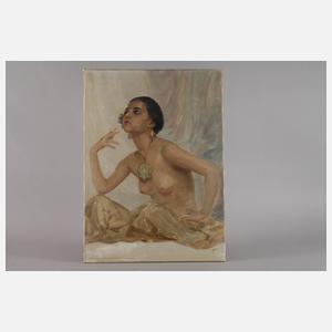 Hugo Vilfred Pedersen, Rauchende Orientalin