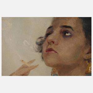 Hugo Vilfred Pedersen, Rauchende Orientalin