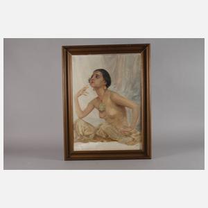 Hugo Vilfred Pedersen, Rauchende Orientalin