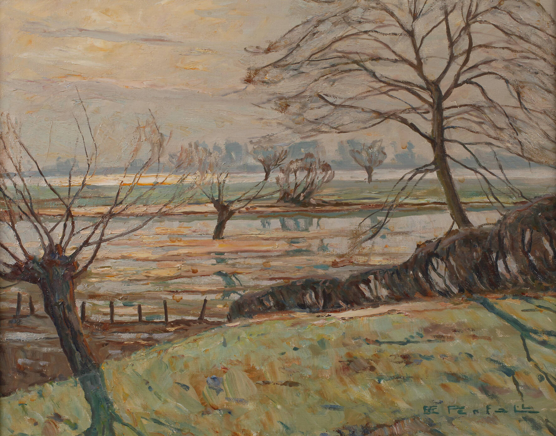 Erich von Perfall, "Am Niederrhein"