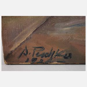 Anton Peschka, Blumenstillleben