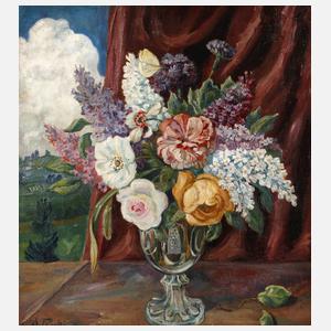 Anton Peschka, Blumenstillleben