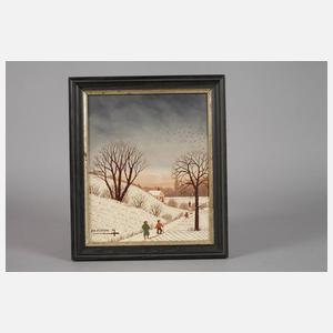 Charles Pincon, Paar Gemälde