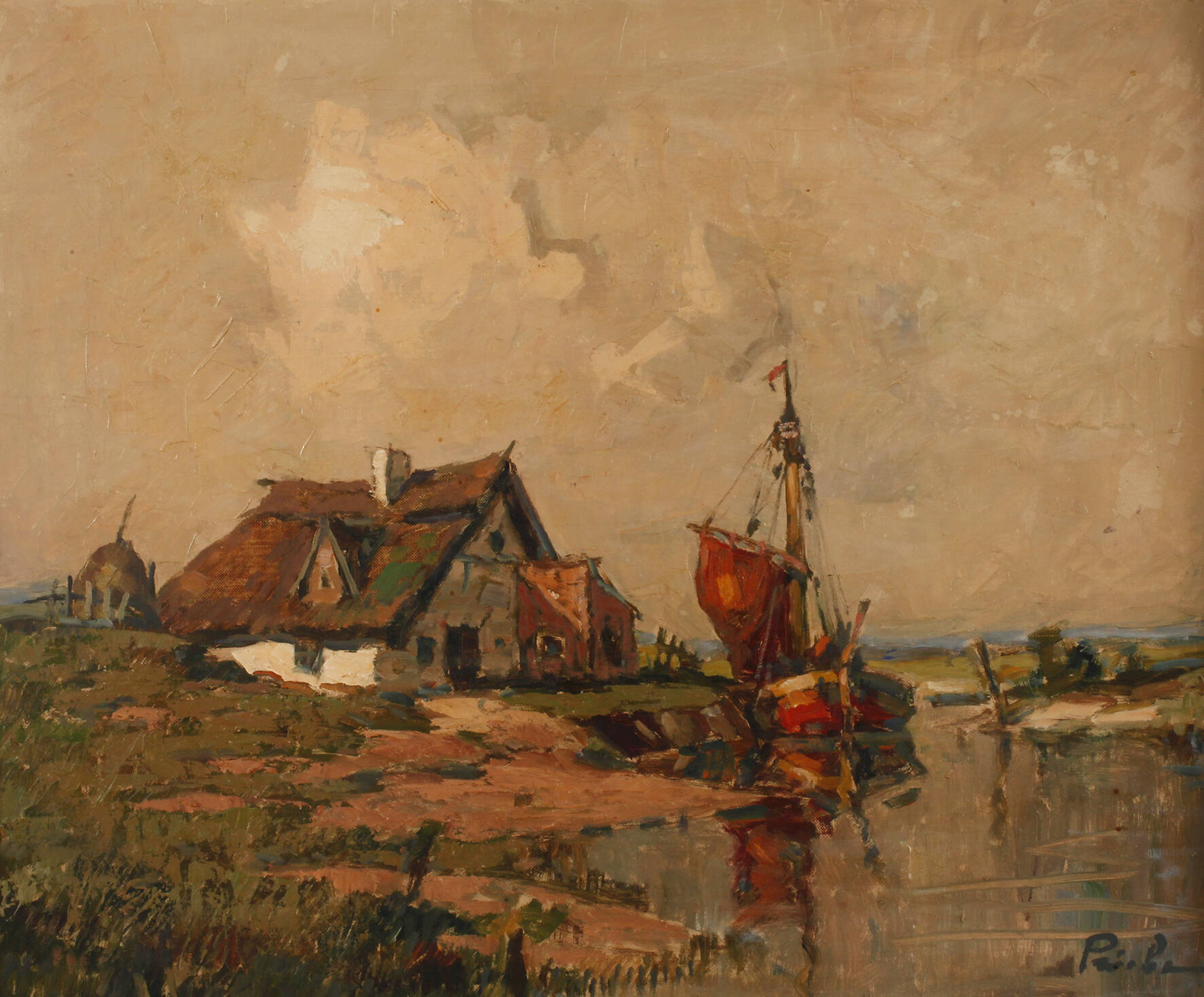 Rudolf Priebe, Haus an der Küste