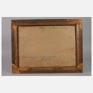 Eugen Reich-Münsterberg, Sonnenuntergang in der Uckermark am Wurlsee